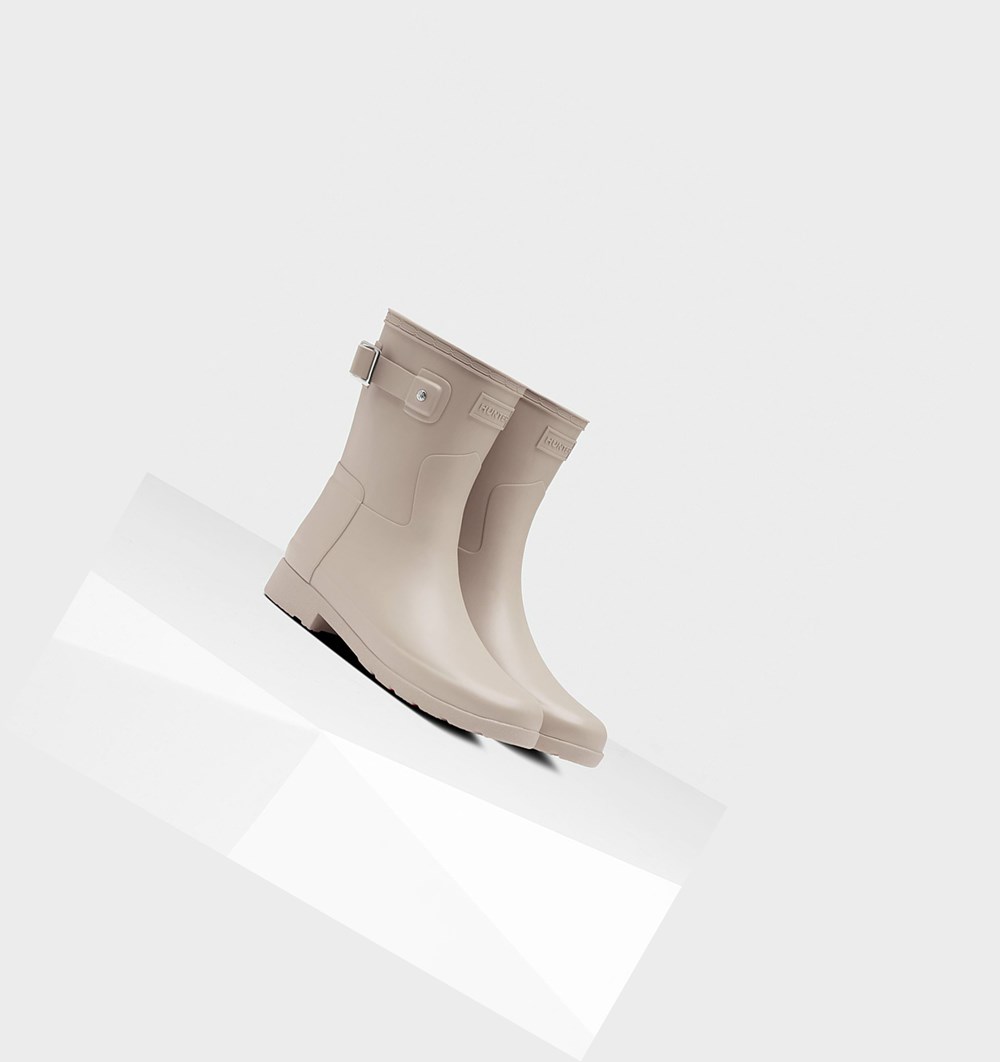 Botas de Agua Hunter Refined Slim Fit Mujer Gris | 853NQUWYX