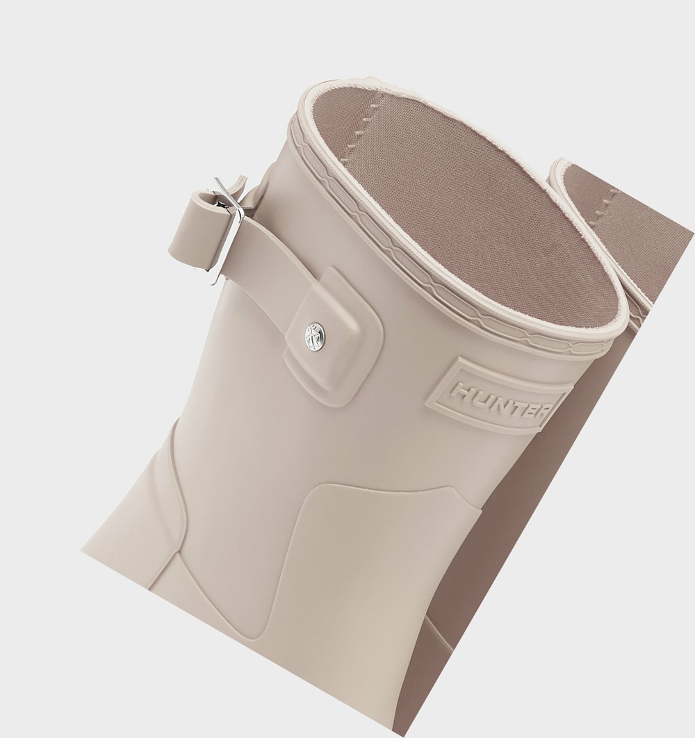 Botas de Agua Hunter Refined Slim Fit Mujer Gris | 853NQUWYX