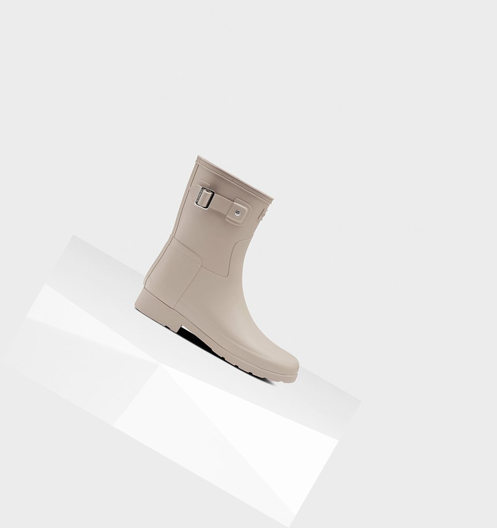 Botas de Agua Hunter Refined Slim Fit Mujer Gris | 853NQUWYX