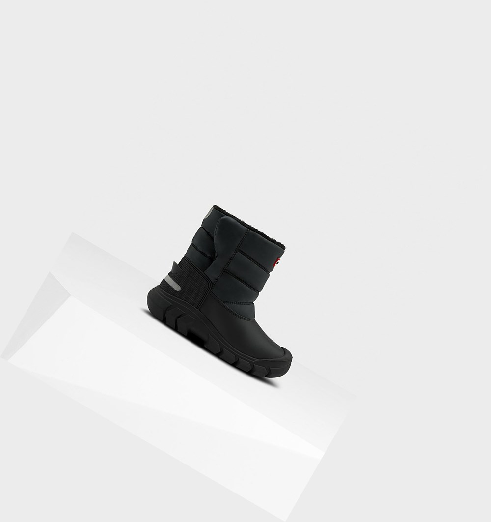 Botas de Nieve Hunter Original Big Insulated Niños Negras | 138FWDQGB