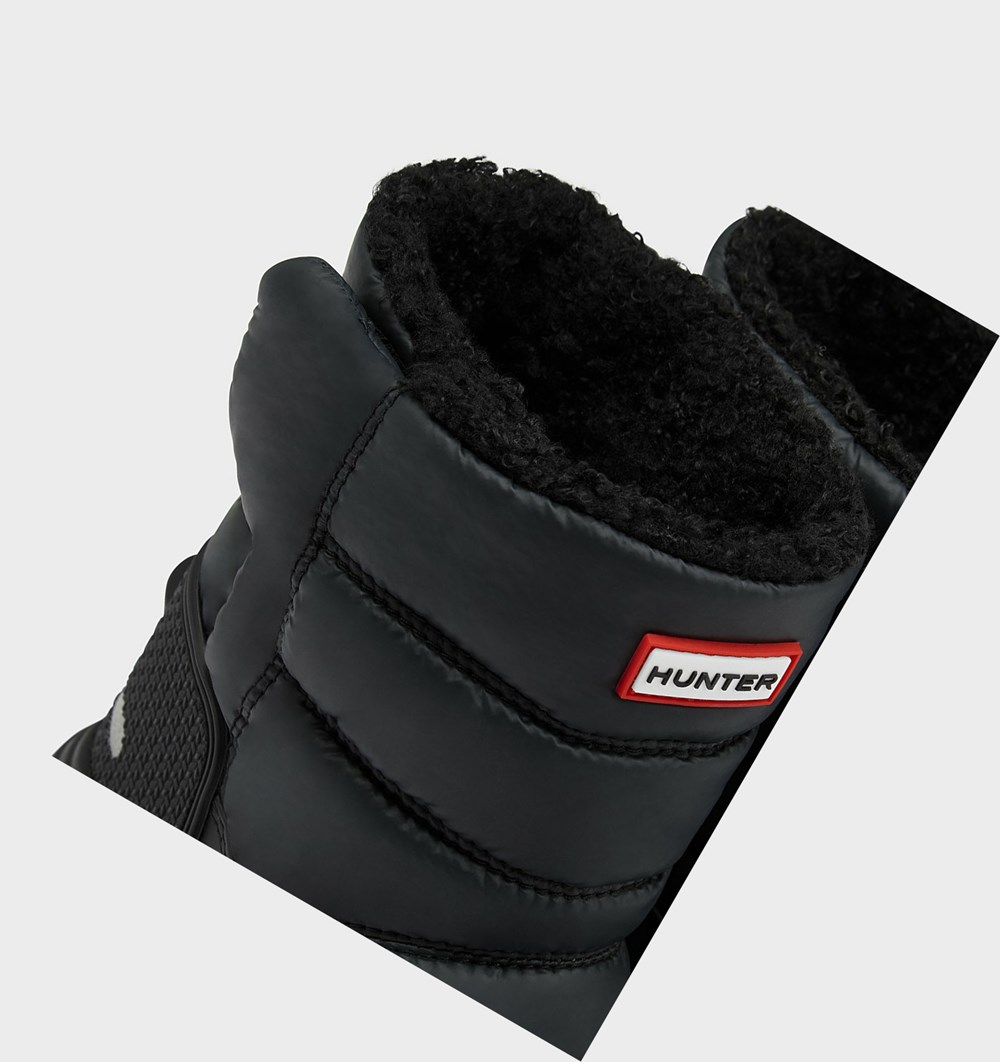 Botas de Nieve Hunter Original Big Insulated Niños Negras | 138FWDQGB