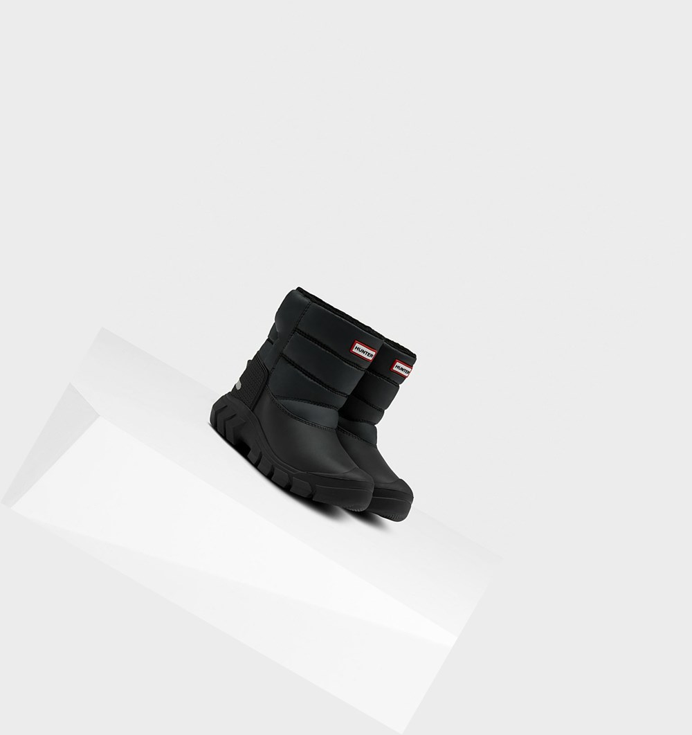 Botas de Nieve Hunter Original Big Insulated Niños Negras | 138FWDQGB