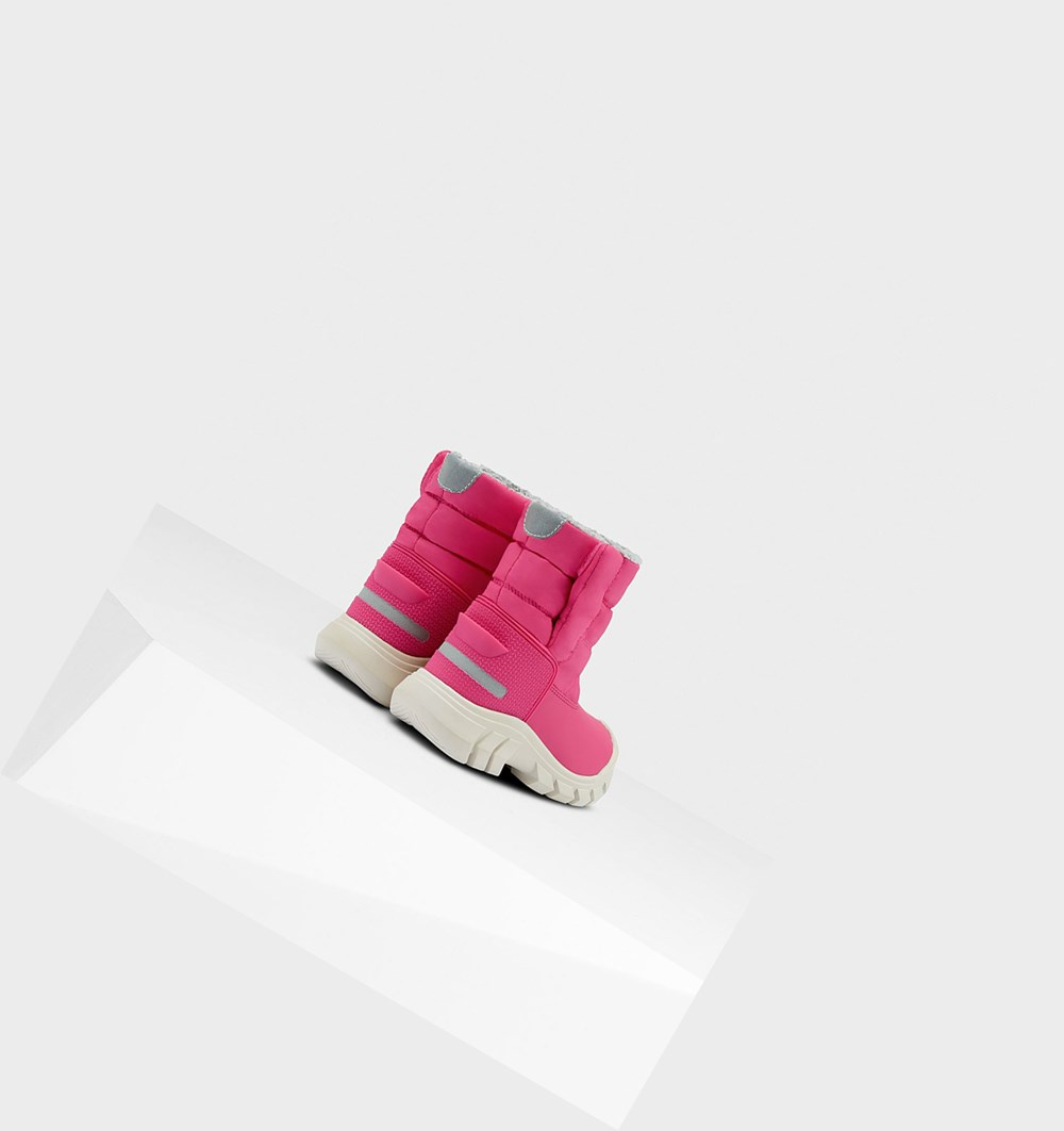 Botas de Nieve Hunter Original Little Insulated Niños Rosas Claro | 154DOVPQW