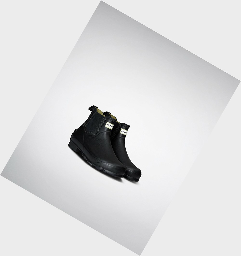 Botines Chelsea Hunter Norris Field Hombre Negras | 816YXPWVU