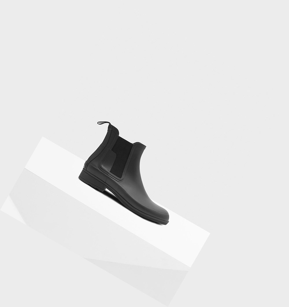 Botines Chelsea Hunter Refined Slim Fit Hombre Negras | 280KBZFOD