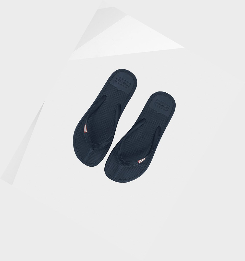 Chanclas Hunter Original Mujer Azul Marino | 829ZGWCAE