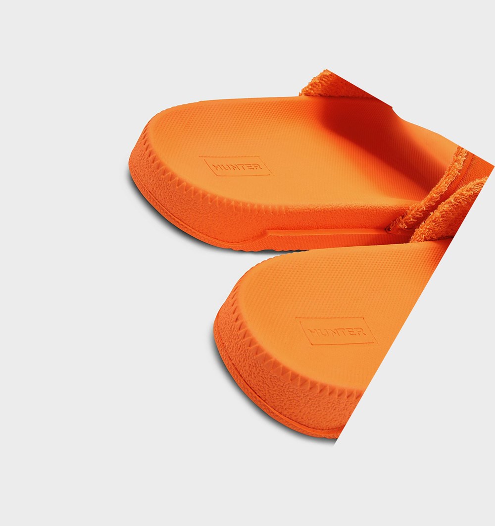Sandalias de Diapositivas Hunter Original Adjustable Mujer Naranjas | 430NAXSWF