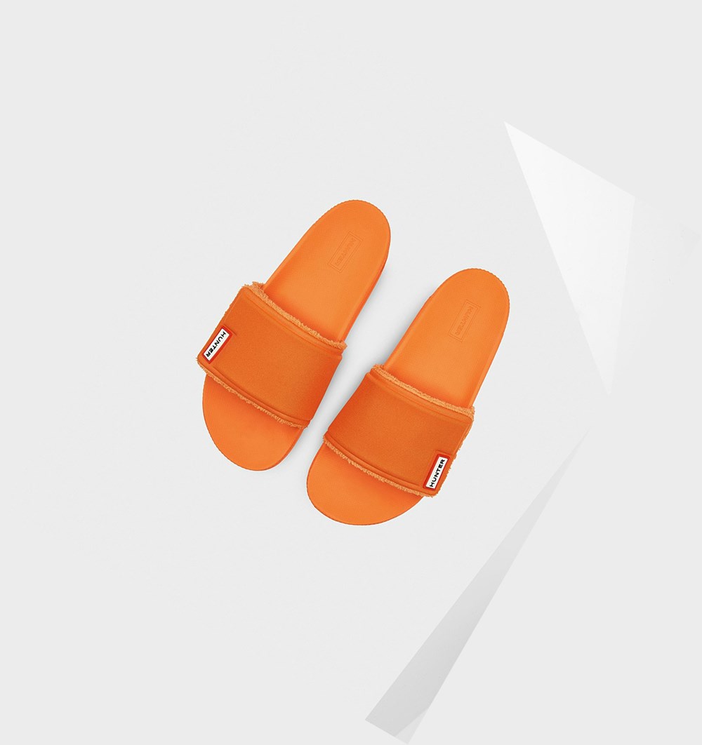 Sandalias de Diapositivas Hunter Original Adjustable Mujer Naranjas | 430NAXSWF