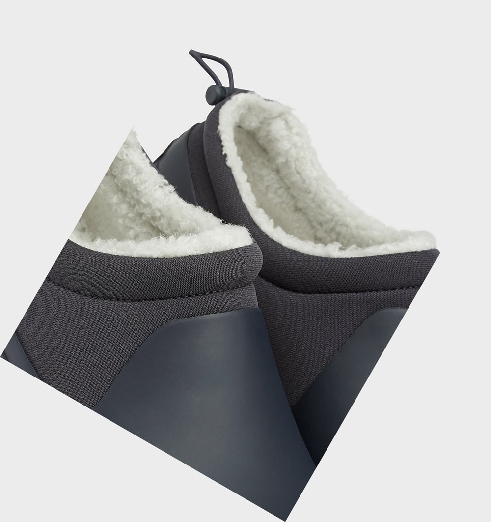 Zapatillas Hunter Original Insulated Sherpa Hombre Azul Marino | 980AHDYMX