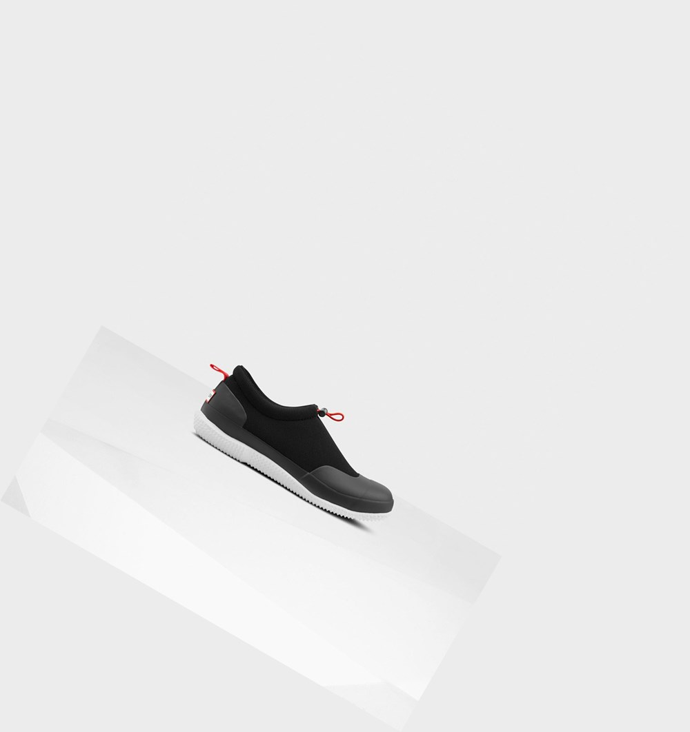 Zapatillas Hunter Original Mesh Hombre Negras | 018JFLXTU
