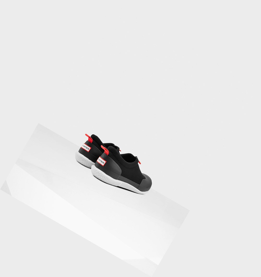 Zapatillas Hunter Original Mesh Hombre Negras | 018JFLXTU