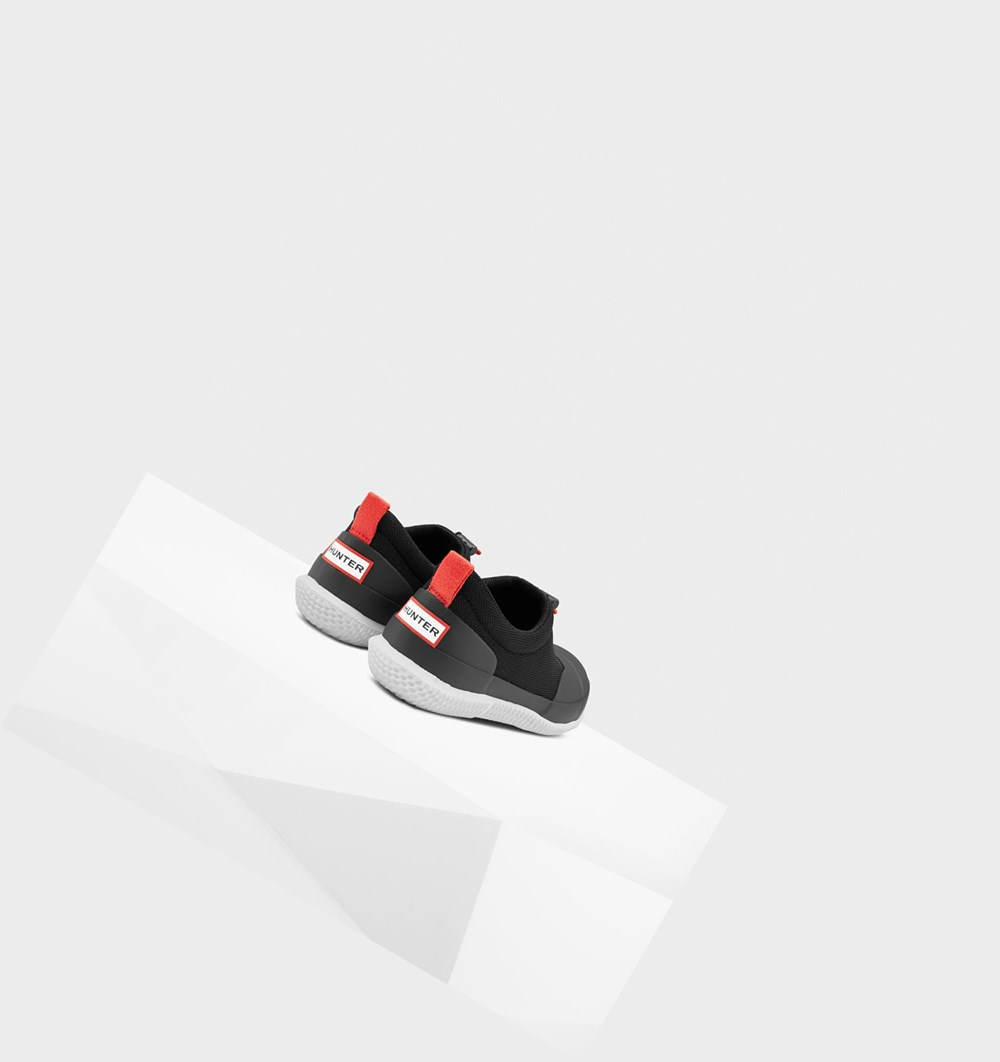 Zapatillas Hunter Original Mesh Mujer Negras | 360HKIZTN